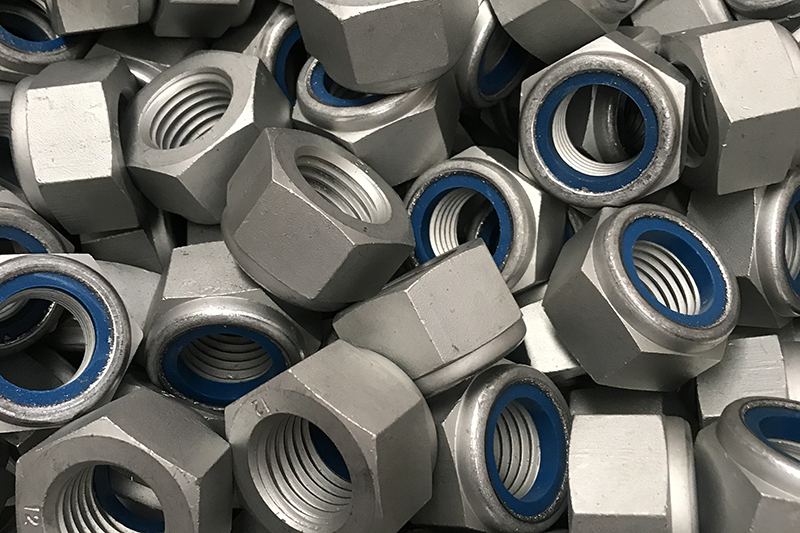 Dacromet Nylon Nut