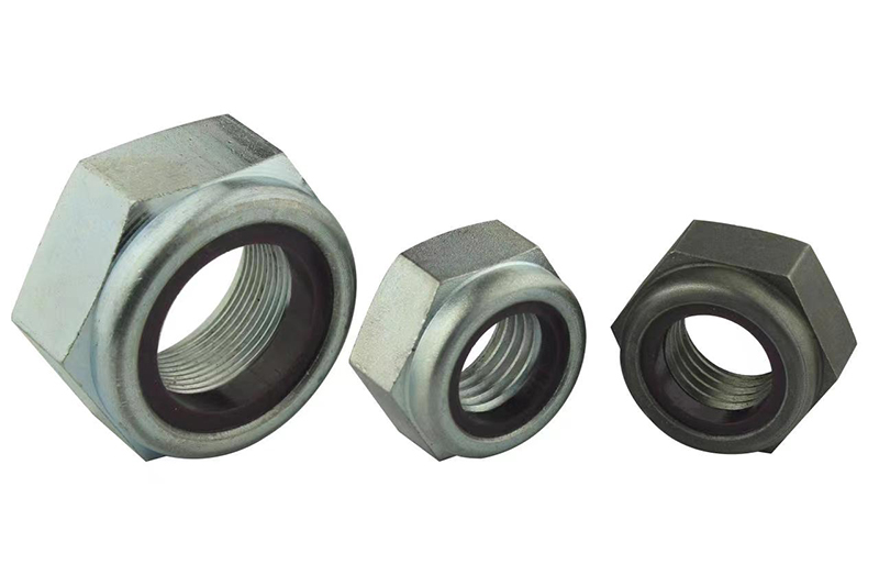 Nylon lock nut zinc plate