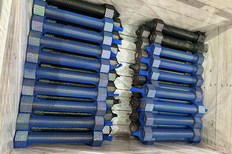 1.7/8 stud C/W nut zinc yellow plated